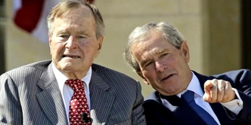 جورج بوش الأب يحطم رقما قياسيا في تاريخ أمريكا